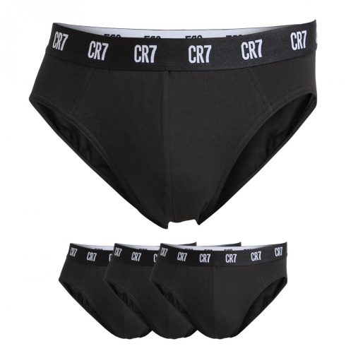CR7 Cristiano Ronaldo Férfi Boxers 8100-6610-900_TRIPACK_BLACK MOST 15975 HELYETT 12402 Ft-ért!