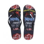   Philipp Plein Uniszex Strandpapucs BRD_90299_BLACK-MULTI MOST 80010 HELYETT 13642 Ft-ért!