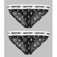   Philipp Plein Nő Bugyi DUPM1199_BI-PACK_BLACK MOST 46939 HELYETT 10054 Ft-ért!