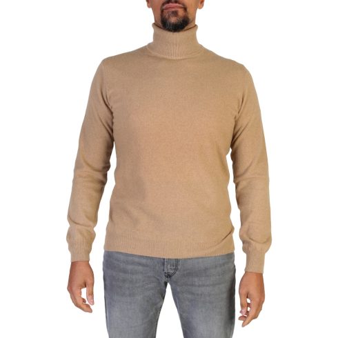 100% Cashmere Férfi Pulóvers UA-FF12_E770-CAMMELLO MOST 138151 HELYETT 49400 Ft-ért!
